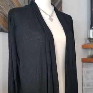Merona Black Duster Cardigan
